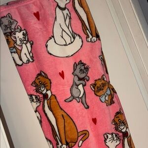 Disney Aristocats Plush throw blanket